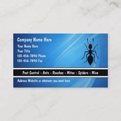 Thousands of name ideas for your pest control business and instant availability check. 170 Pest control Business Cards ideas | pest control ...