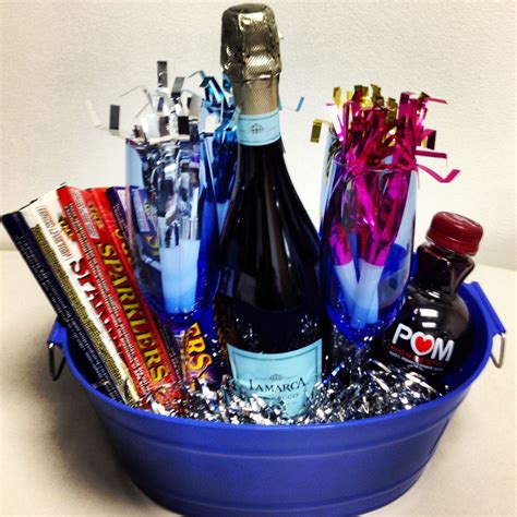 New Years Eve Basket I Created This As A Hostess T Everything Is