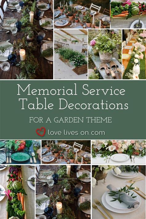 Flowers for funeral service ideas. Memorial Service Ideas | Garden Theme | Memorial service ...