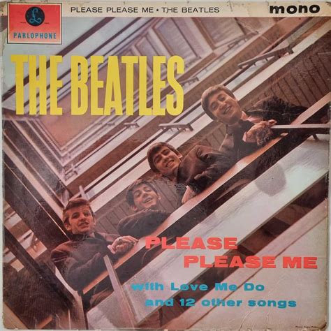 Lot 819 The Beatles Please Please Me Lp 2nd Uk