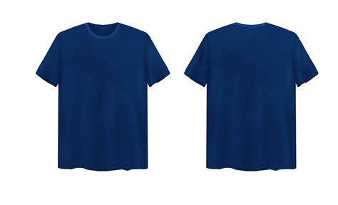 3d Dark Blue T Shirt Mock Up Template 21216393 Png