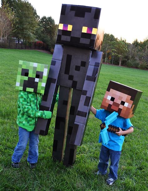 Minecraft Halloween Costumes Diy