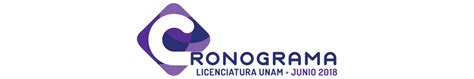 Atención presencial en la sede central de madrid o en tu centro asociado más cercano. Cronograma - UNAM
