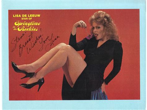 Autographed Poster Of Lisa Deleeuw From Ebay Scrolller