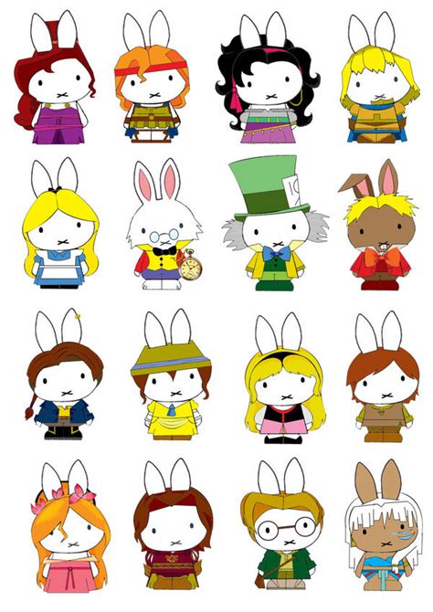 Bunny Characters Cute Disney Generation Miffy
