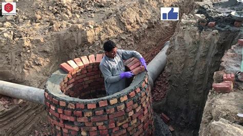 Brick Work Sewerage Manhole Youtube