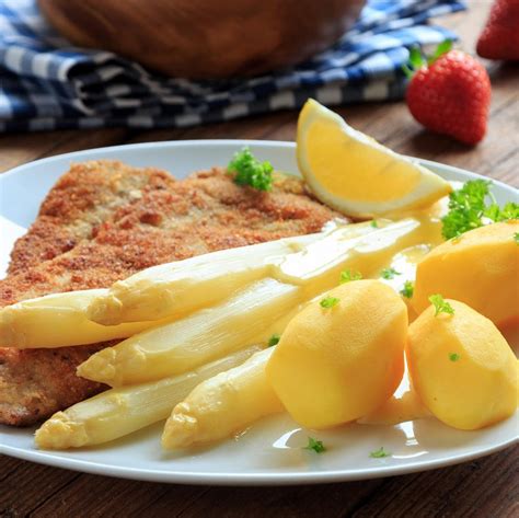 Spargelschnitzel Köstlicher Klassiker