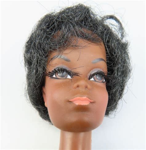 Vintage Mod Era Talking Barbie African American Christie Doll Mute Ebay