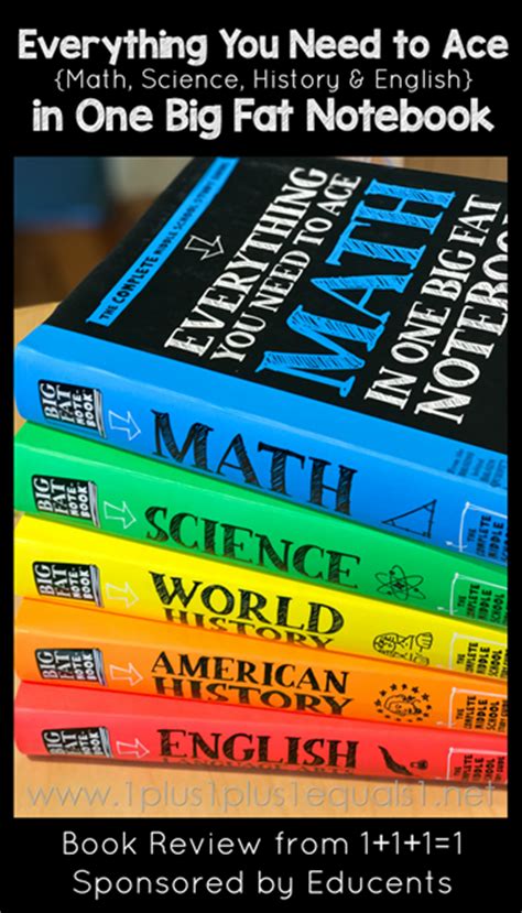 Everything You Need To Ace Math Science History English In One Big