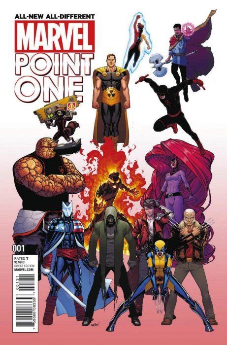 All New All Different Marvel Point One 1 Marvel Comics Comic Book