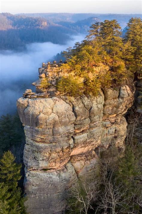 Chimney Rock Red River Gorge Slade Ky Photo Credits To Freeman