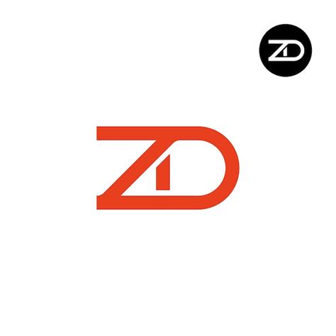 Letter Zd Logo Vectors And Illustrations For Free Download Freepik