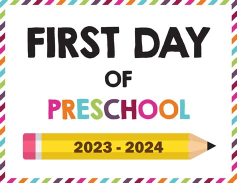 2020 2021 First Day Of School Sign Printable Including Homeschool And