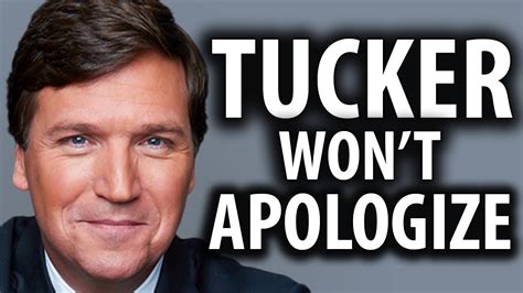 Tucker Carlson Won T Apologize For Old Comments Youtube