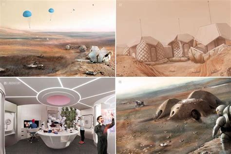 British Architects Reveal Nasa Backed Design For House On Mars Heres
