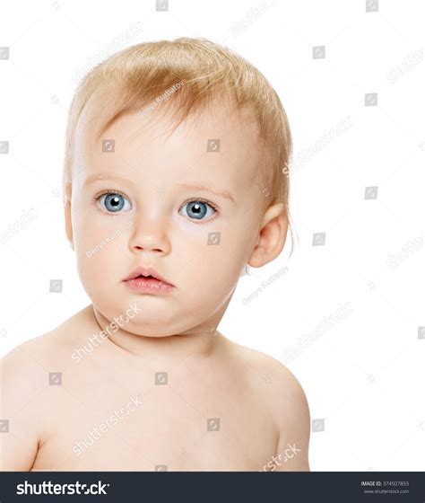 Surprised Baby Girl Stock Photo 374507893 Shutterstock