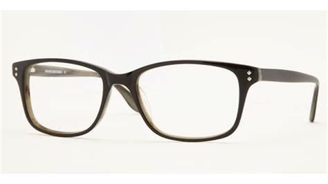 Brooks Brothers Bb 711 Eyeglasses Styles Black Green Horn Frame W Non Rx 52 Mm Lenses Brooks