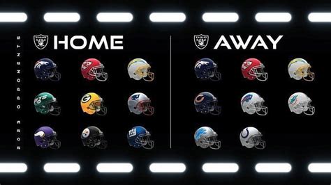 Raiders 2023 Schedule Complete List Of Opponents For Las Vegas Raiders