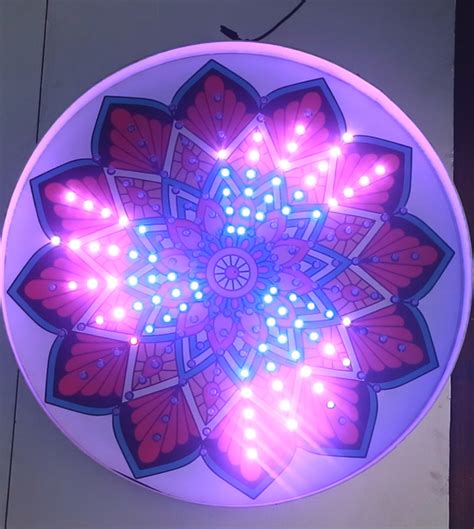How would one go about determining every pixel that the area of the circle covers? 2x2ft Circle Pixel LED Festival Decoration Light ...