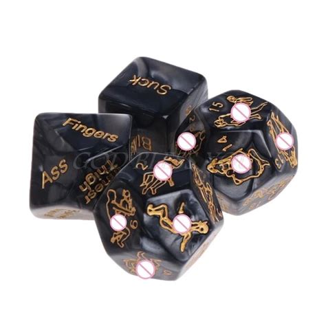 4pcs fun acrylic dice love dice sex dice erotic dice love game toy couple t in dice from