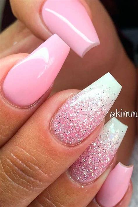 Daily Charm Over Designs For Perfect Pink Nails Gel Nails Light