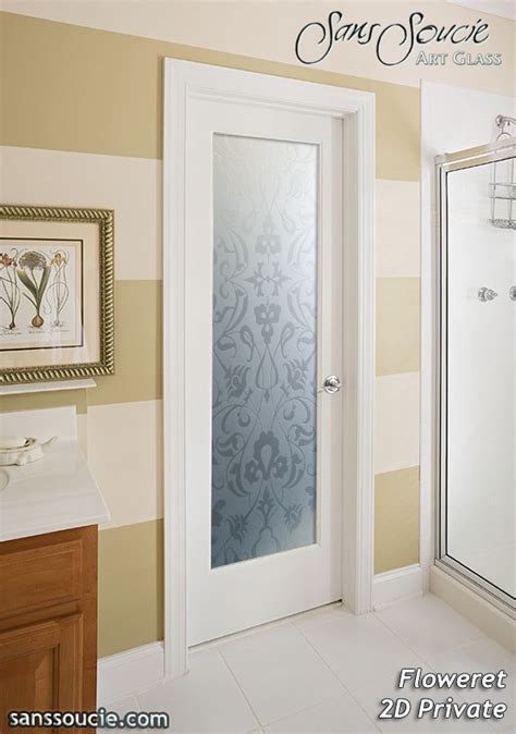 Turn Your Bathroom Into An Oasis With Etched Glass Doors