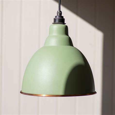 Brindley Pendant Light In Sage Green Period Home Style