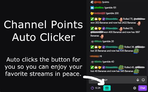 Twitch Channel Points Auto Clicker Chrome Web Store