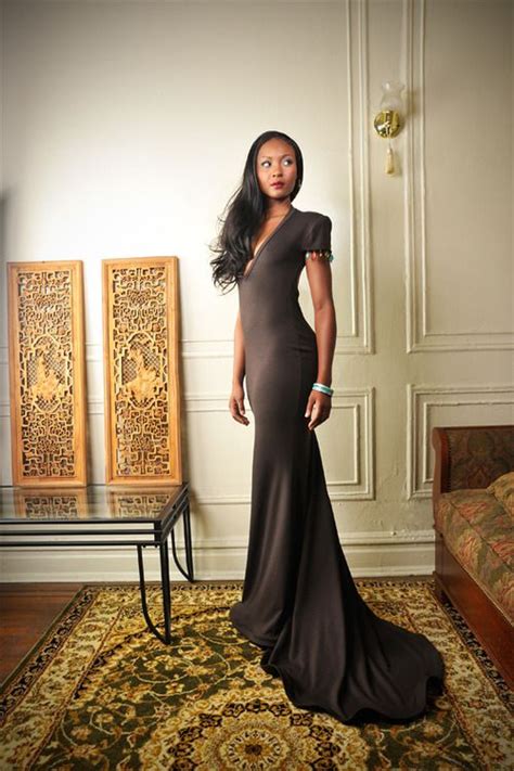 Black Beauty Fashion Attire Women Gorgeous Dresses