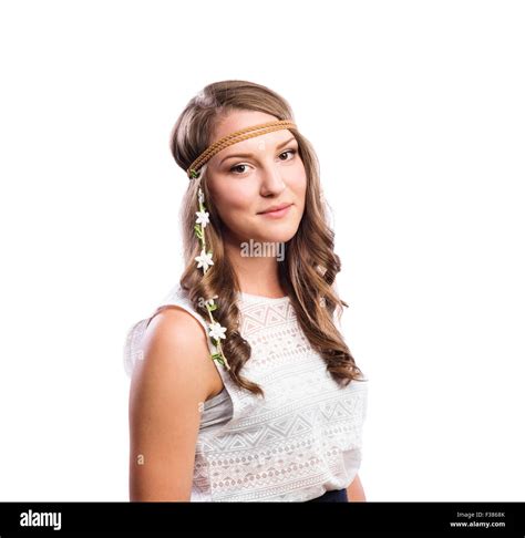 Beautiful Young Teenage Girl Stock Photo Alamy