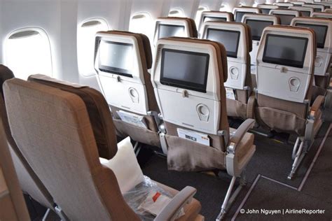 The only pairs of seats in economy on Swiss's 777-300ER, located in