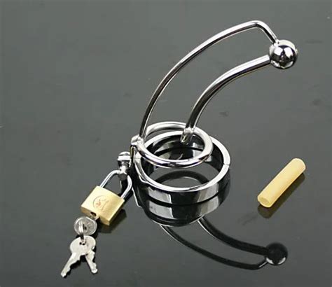New Stainless Steel Male Chastity Device Catheter Male Chastity Video Strict Male Chastity Male