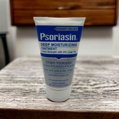 Psoriasin Ointment Psoriasis Relief Coal Tar 42oz Ea Exp 424 For