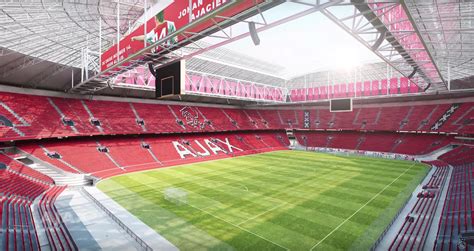 Amsterdam Arena Finally In Ajaxs Colours