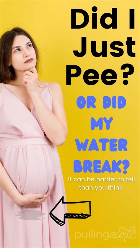 did my water break quiz how to tell if your water broke