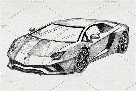 Supercars Sports Car Clipart Pack Cool Car Drawings Car Painting