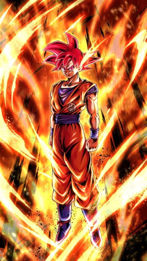 The Dragon Ball Character Is Running Through Flames