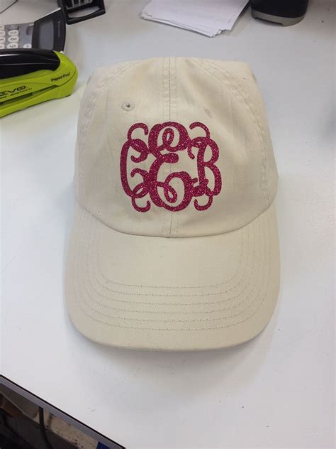 Monogrammed Hat Monogram Hats Monogram Hats