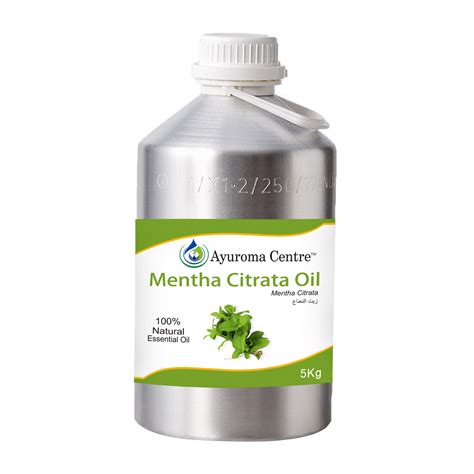 Mentha Citrata Mentha Citrata Oil Bergamot Mint Essential Oil