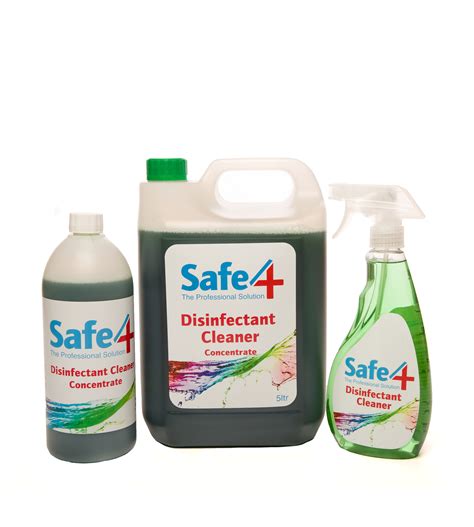 Safe 4 Disinfectant Solution