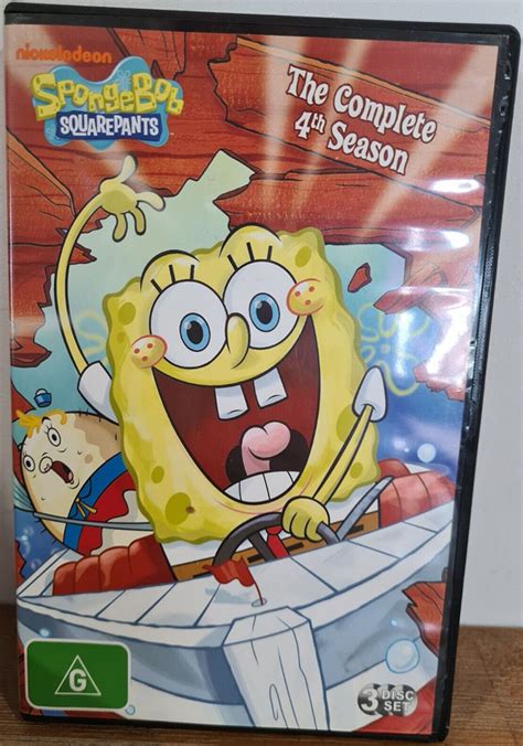 Image Spongebob The Complete 4th Season Australian Dvd