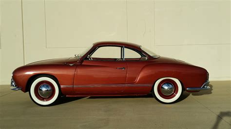 1959 Vw Karmann Ghia Low Light Coupe Vw Birth Cert Matching S Car