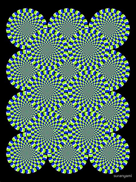 Rotating Snakes Illusion Printable