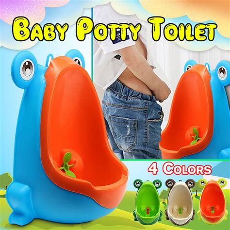 Fashion Frog Boy Baby Toilet Training Children Kids Potty Urinal Pee