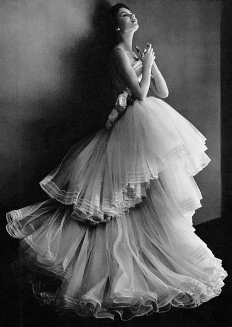 Christian Dior 1950 Photo Philippe Pottier Wedding Weddingdress