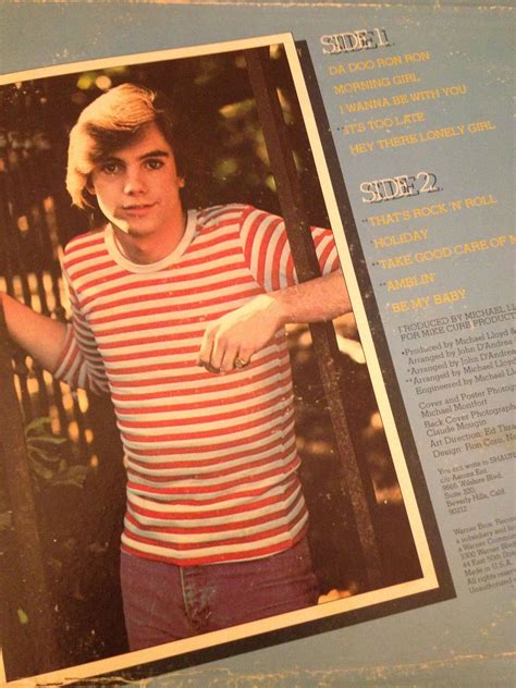 Shaun Cassidy S Self Titled Lp The Very First Album I Ever Bought With