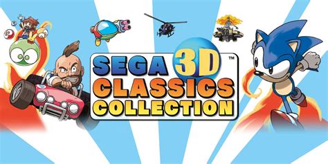 Sega 3d Classics Collection Nintendo 3ds Jeux Nintendo