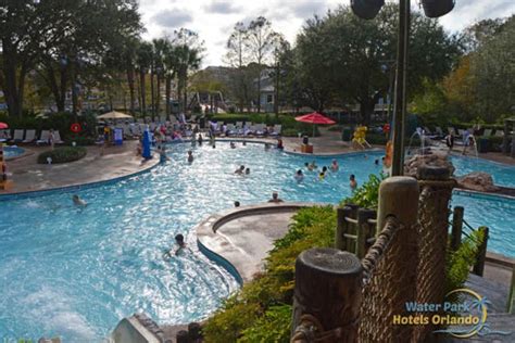 Disneys Port Orleans Riverside Resort Water Slide Waterfalls