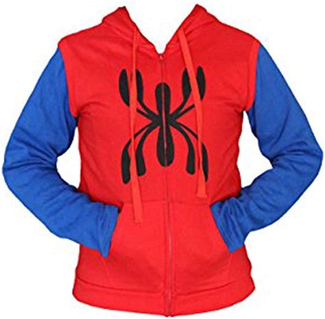 Stylish Legacy Spiderman Homecoming Peter Park Tom Holland Red Hoodie