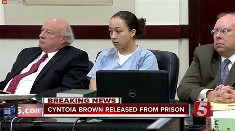 cyntoia brown has been released from prison after 15 years of life sentence served videos